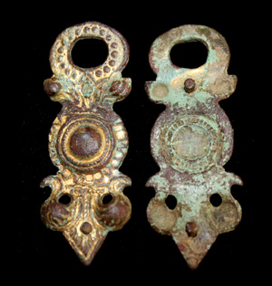 Gold-gilt Cabinet Adornment, c. 18th-19th Cent Gold-gilt Cabinet Adornment, c. 18th-19th Cent
